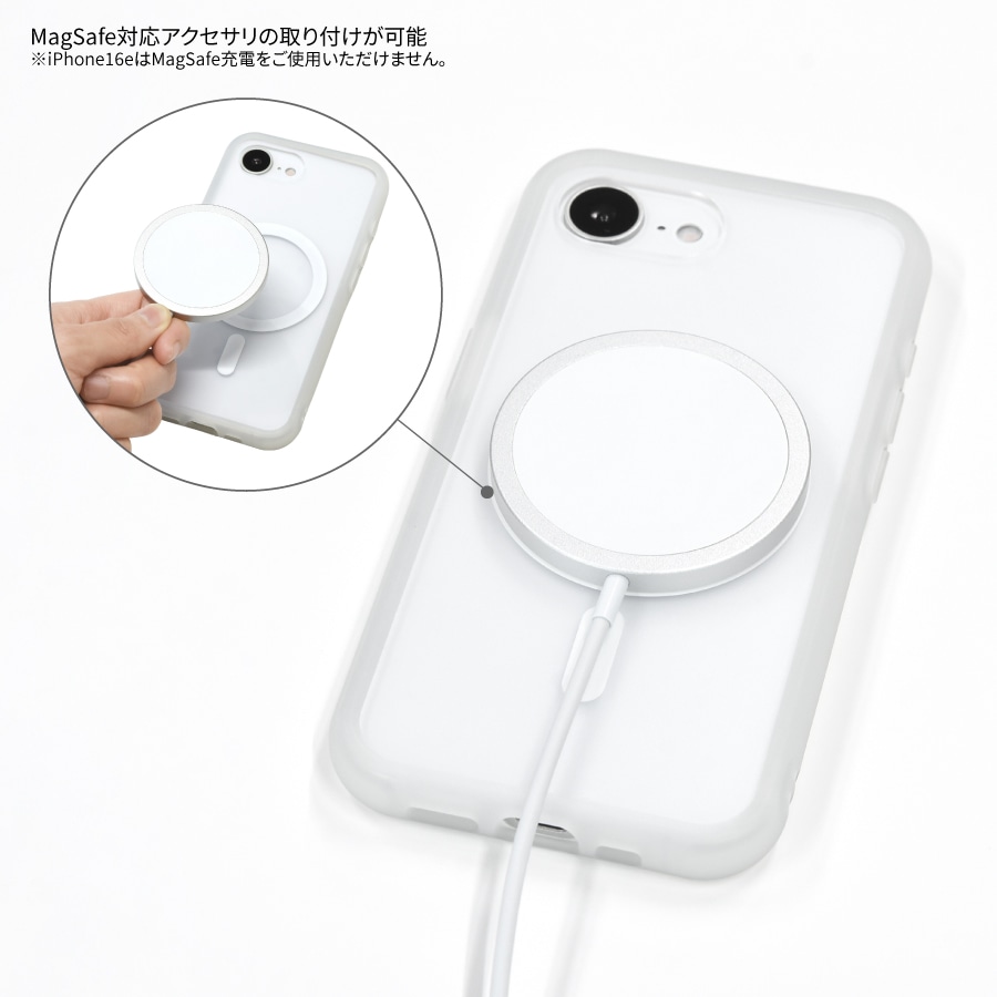 サンリオキャラクターズ IIIIfit プランプフレーム iPhone17e / 16e MagSafe 対応 ケース