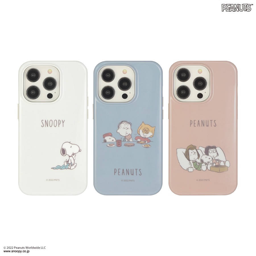 ピーナッツ iPhone14 Pro / 13 Pro 対応 ソフトケース