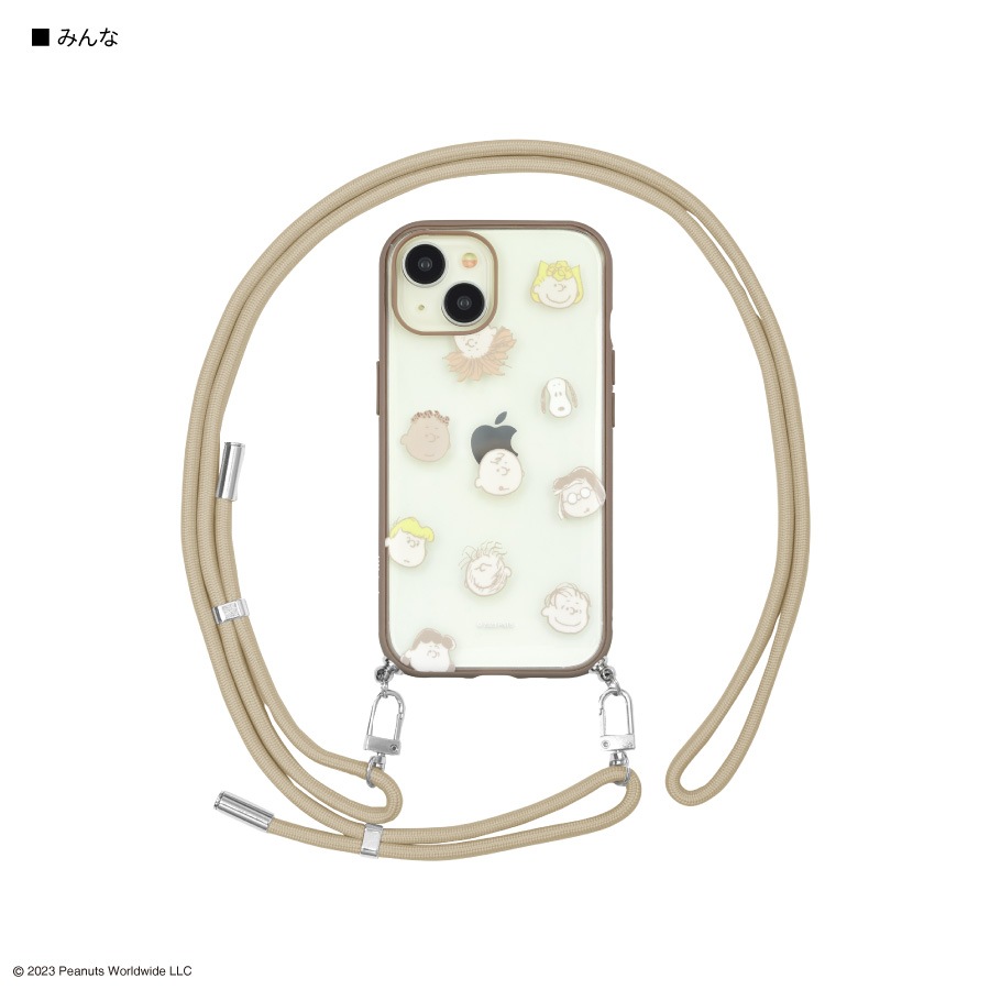 ピーナッツ スヌーピー IIIIfit Loop iPhone 15 / 14 / 13 対応 ケース