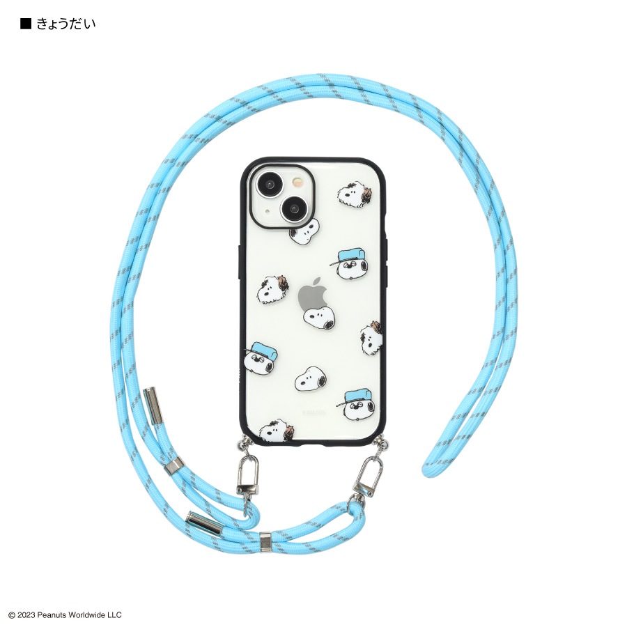 ピーナッツ スヌーピー IIIIfit Loop iPhone 15 / 14 / 13 対応 ケース