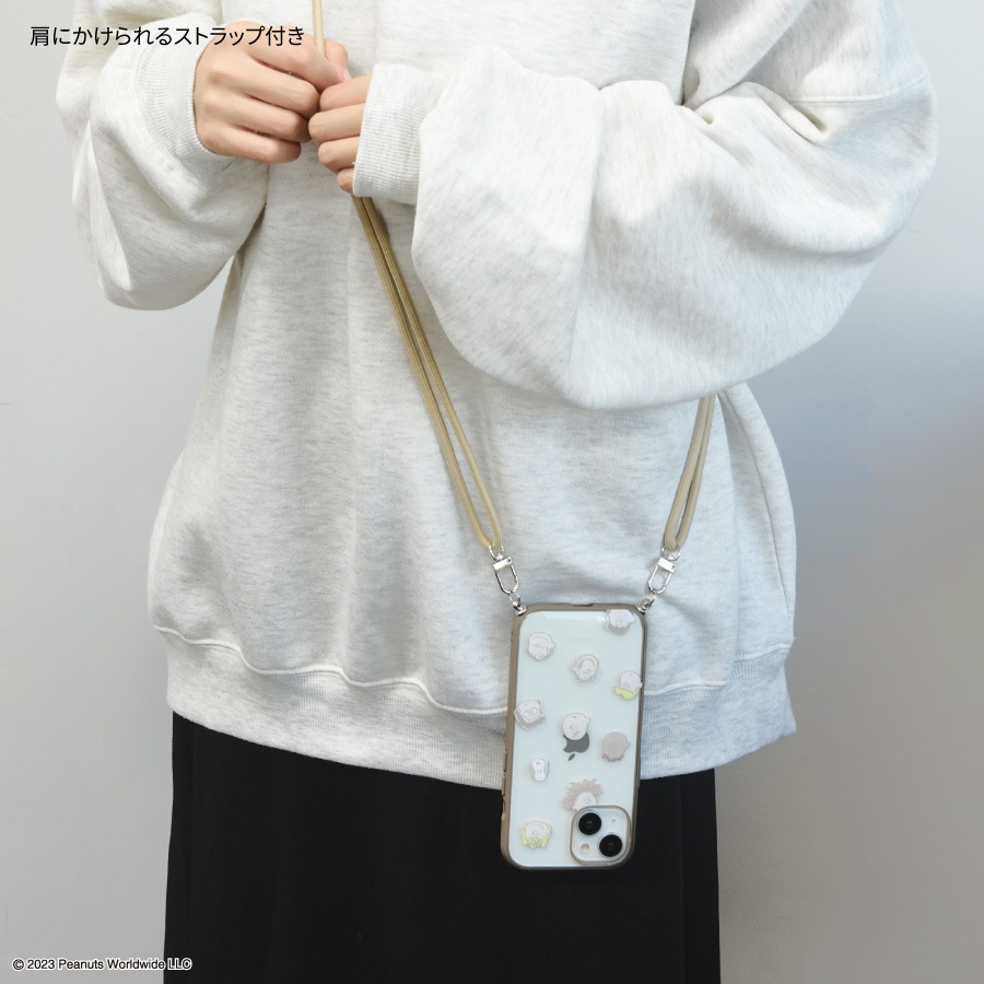ピーナッツ スヌーピー IIIIfit Loop iPhone 15 / 14 / 13 対応 ケース
