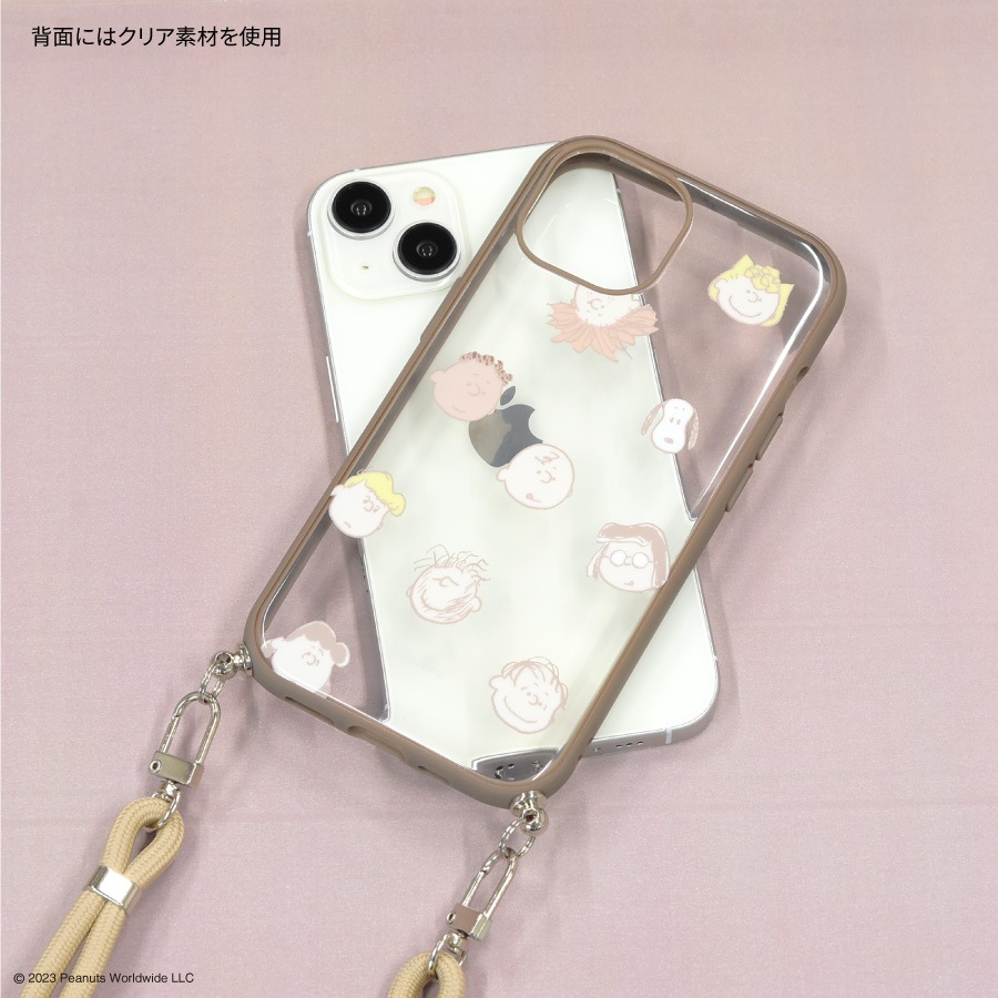ピーナッツ スヌーピー IIIIfit Loop iPhone 15 / 14 / 13 対応 ケース