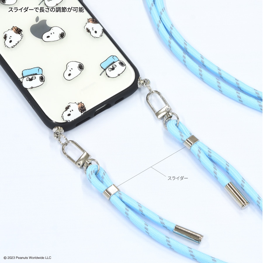 ピーナッツ スヌーピー IIIIfit Loop iPhone 15 / 14 / 13 対応 ケース