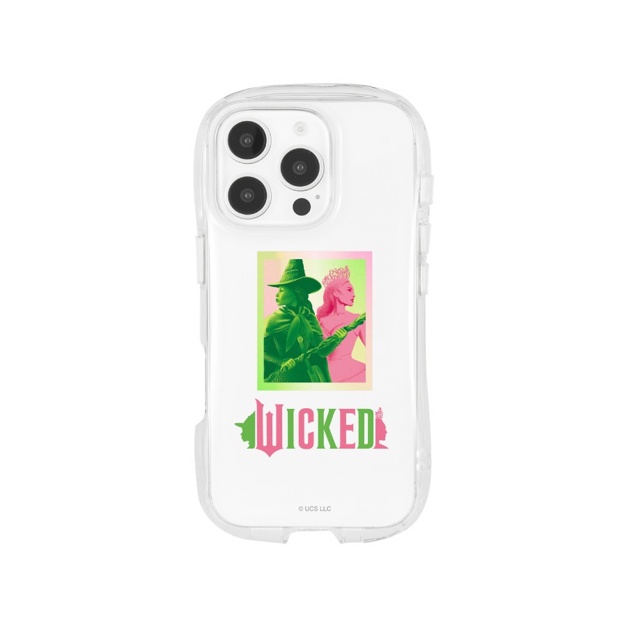 WICKED iPhone16 Pro 対応 クリスタルクリアケース