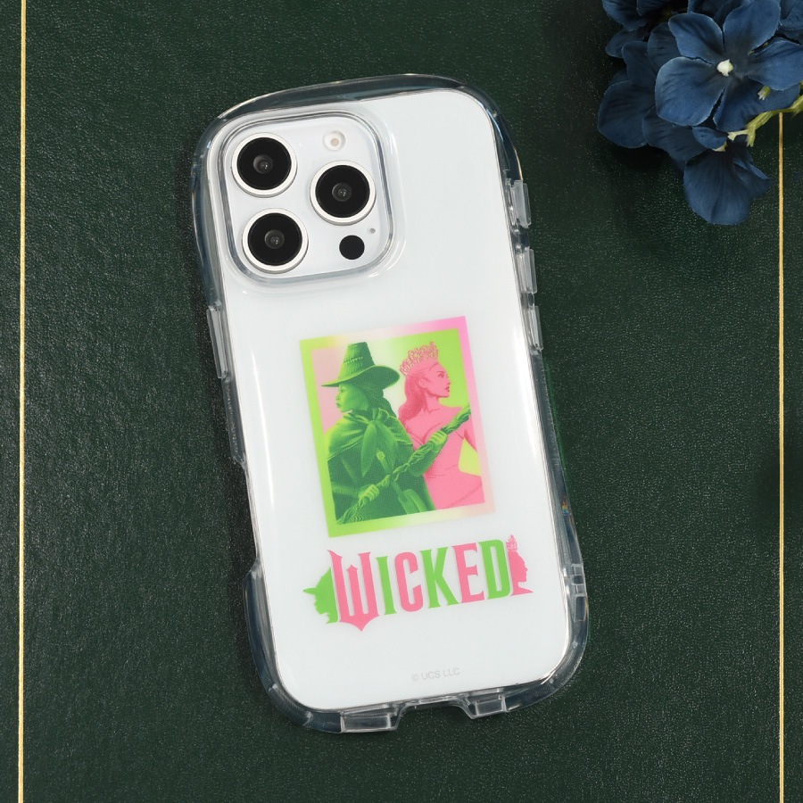 WICKED iPhone16 Pro 対応 クリスタルクリアケース