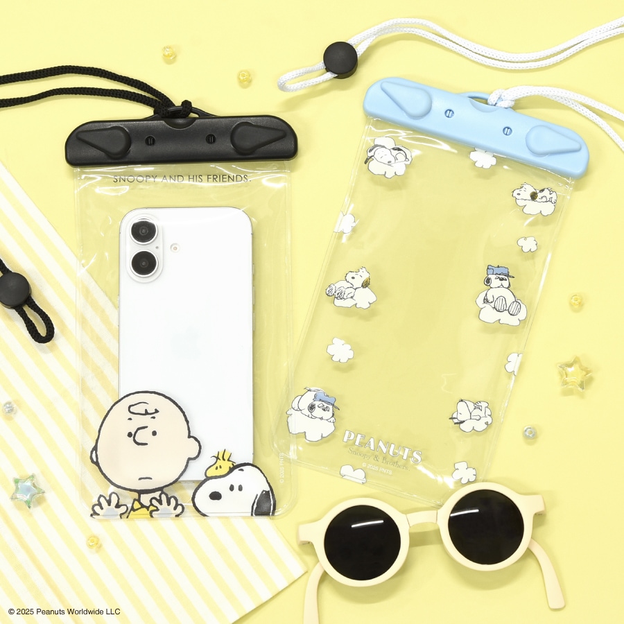 ピーナッツ スヌーピー 防水ポーチ