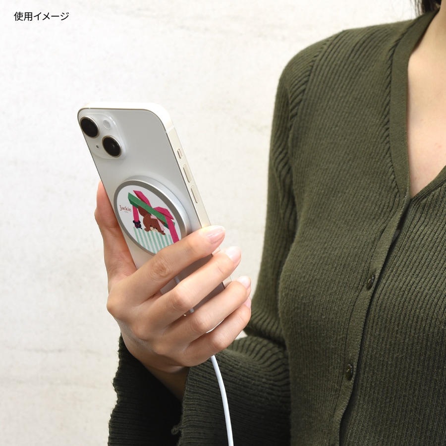 くまのがっこう MagSafe 対応 ワイヤレスチャージャー