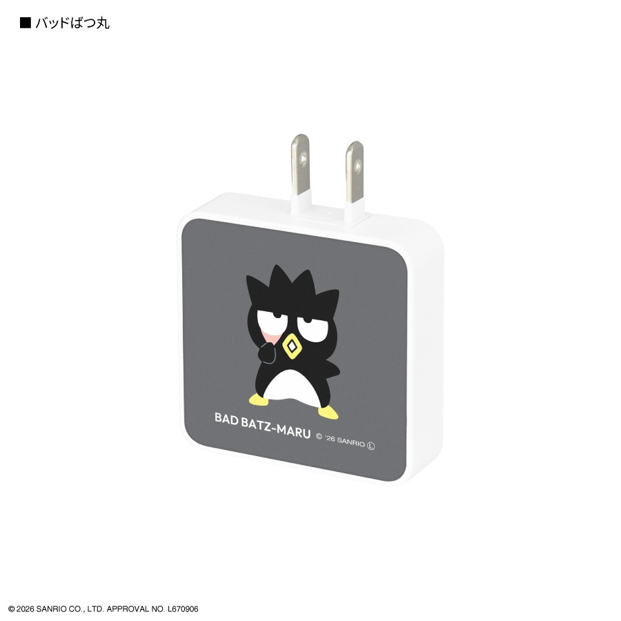 サンリオキャラクターズ USB Type-C ACアダプタ