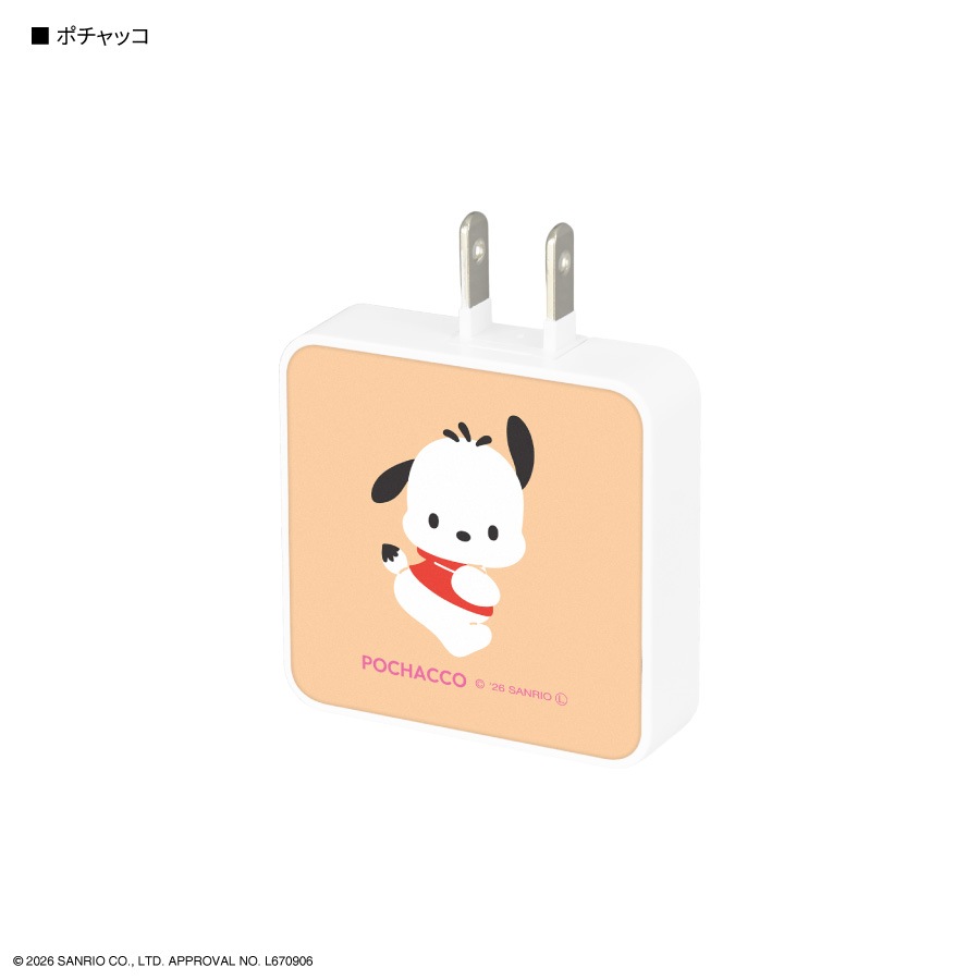 サンリオキャラクターズ USB Type-C ACアダプタ