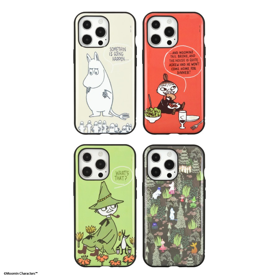 ムーミン　IIIIfit iPhone13 Pro対応ケース