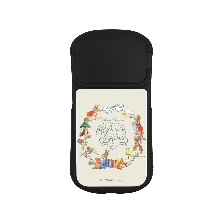 ピーターラビット(TM) iPhone14 / 14 Pro / 13 / 13 Pro / 12 / 12 Pro 対応 ハイブリッドガラスケース