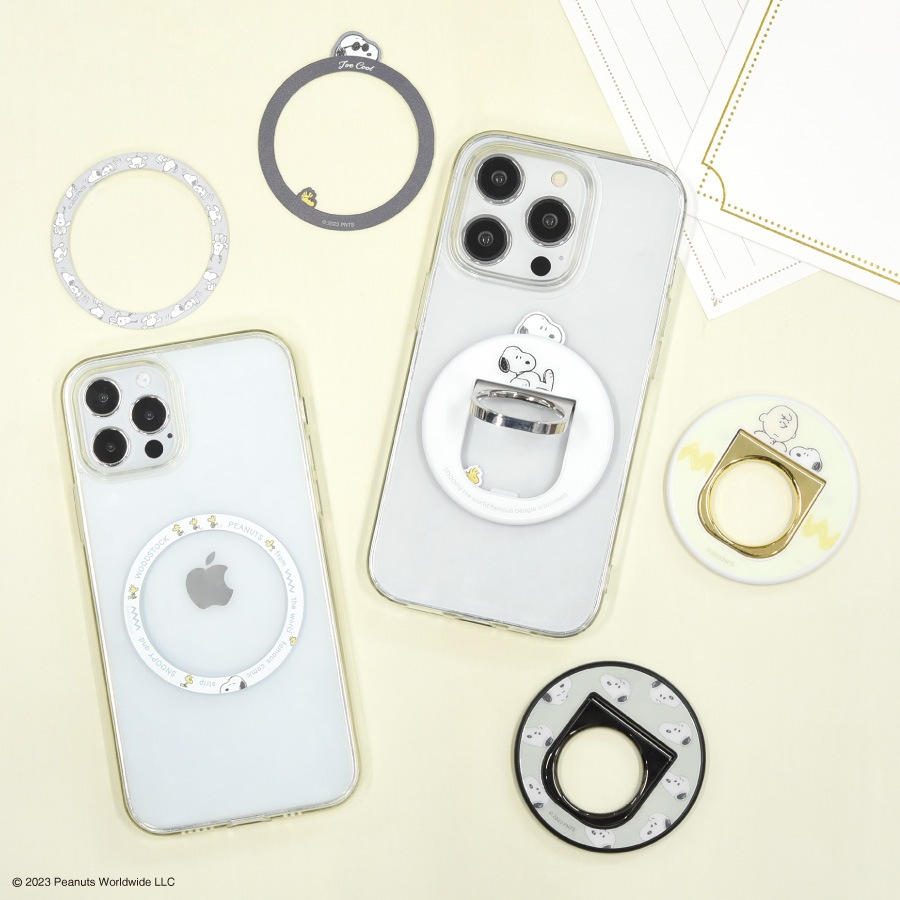 ピーナッツ スヌーピー MagSafe 対応 メタルステッカー | は行