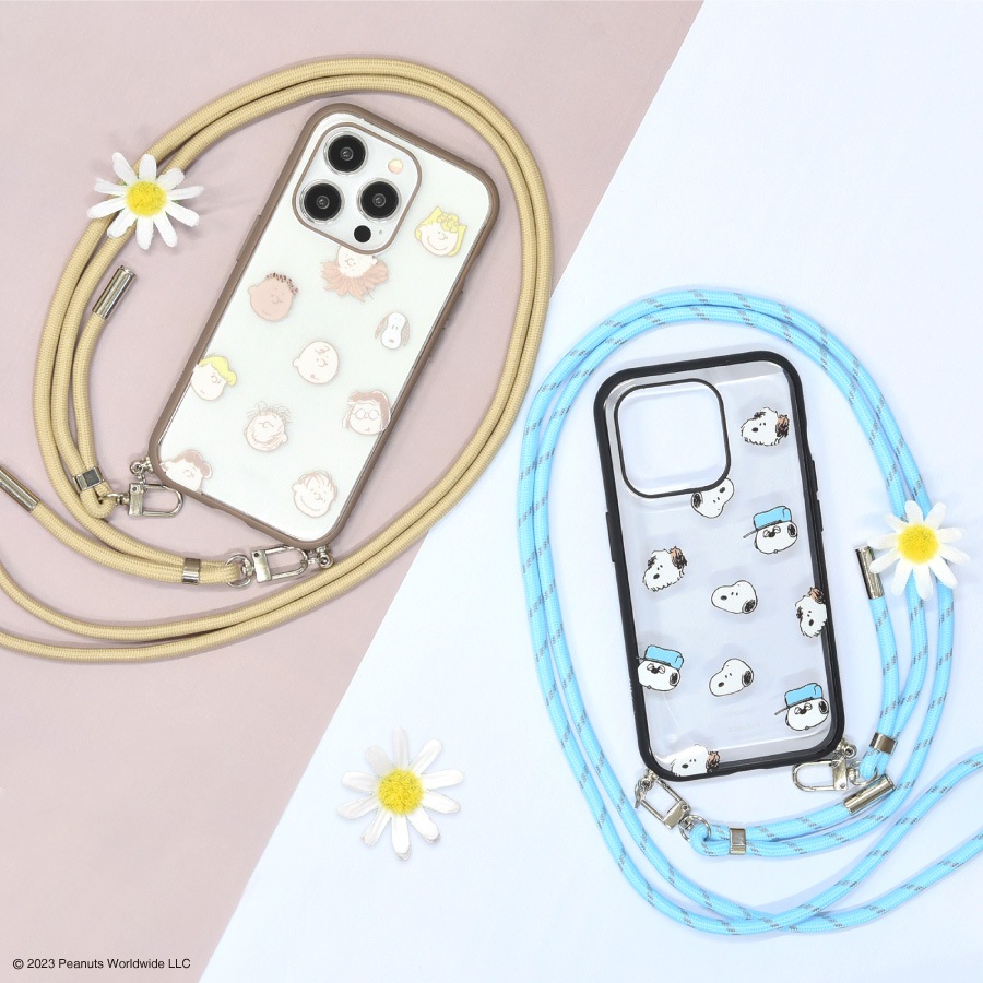 ピーナッツ スヌーピー IIIIfit Loop iPhone 15 Pro 対応 ケース