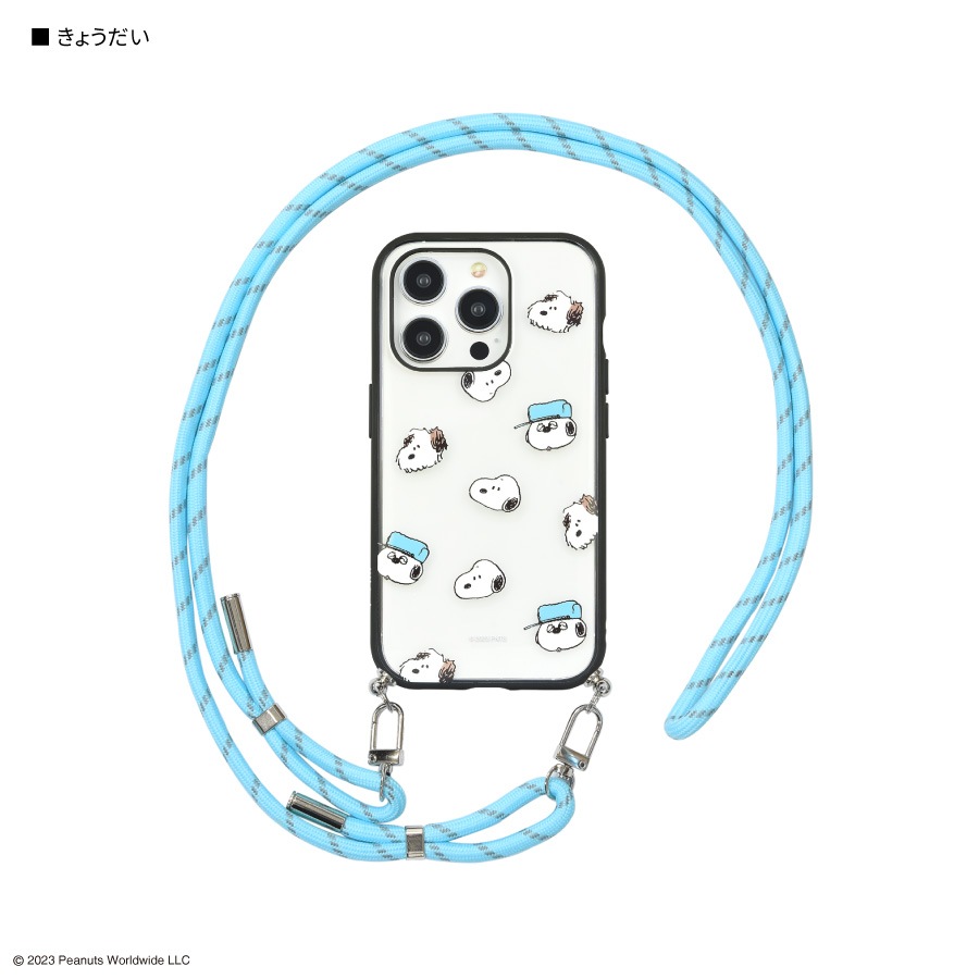 ピーナッツ スヌーピー IIIIfit Loop iPhone 15 Pro 対応 ケース