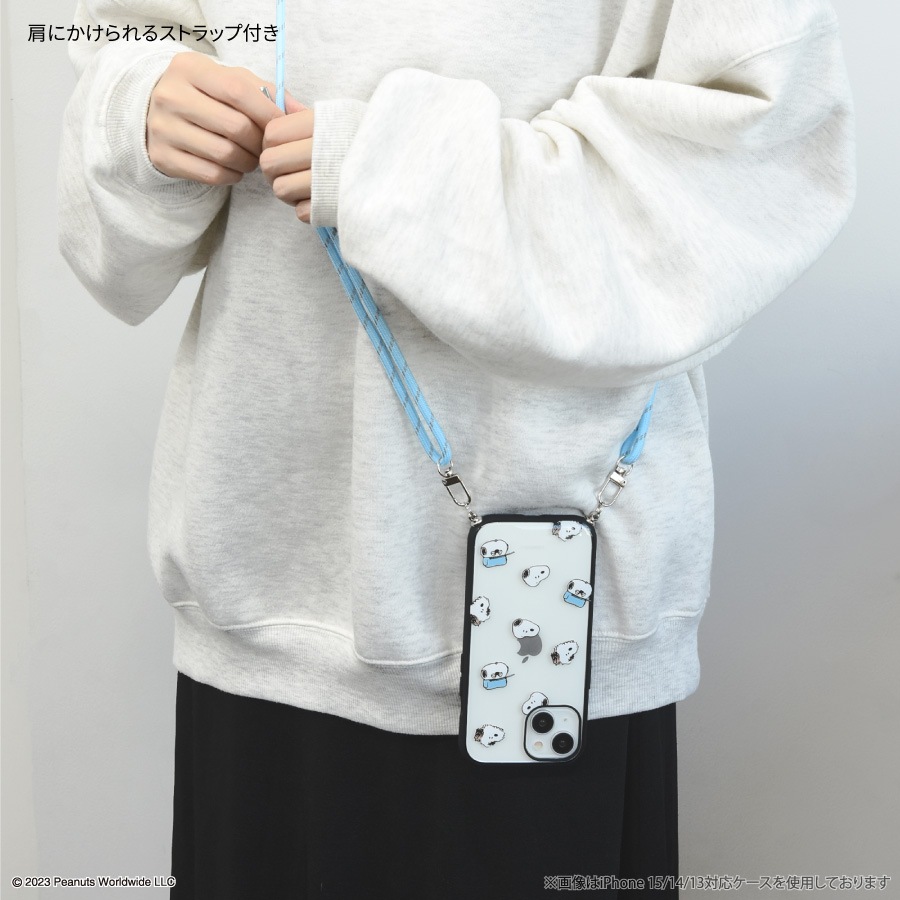 ピーナッツ スヌーピー IIIIfit Loop iPhone 15 Pro 対応 ケース