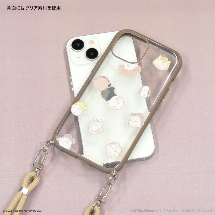 ピーナッツ スヌーピー IIIIfit Loop iPhone 15 Pro 対応 ケース