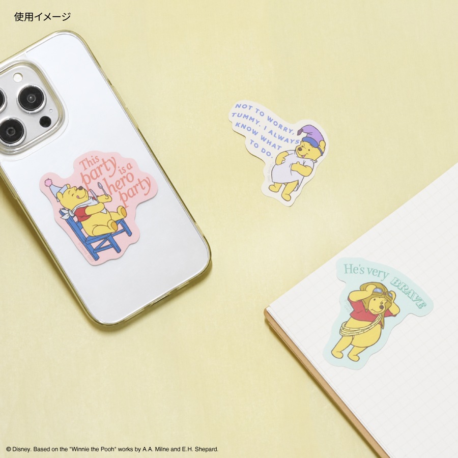 ディズニーキャラクター、ピクサーキャラクター ／ モバイルステッカー