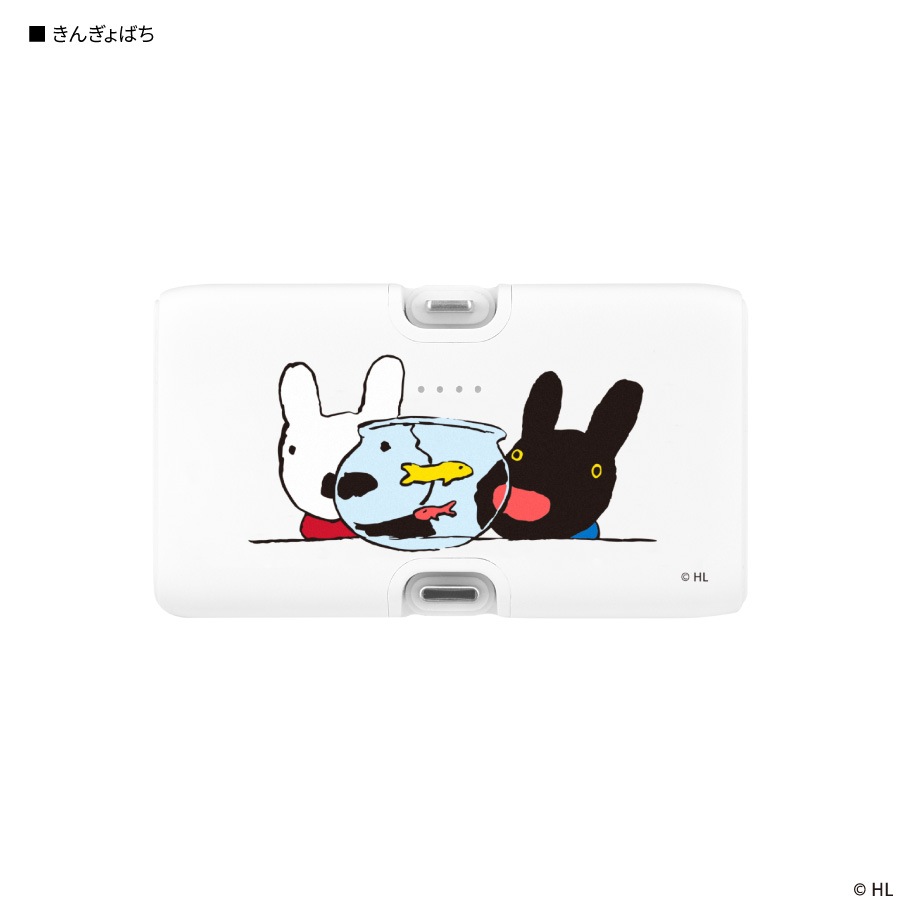 リサとガスパール Lightning / Type-C コネクタ付き リチウムイオン