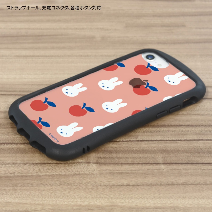 ミッフィー MIFFY FRUITS iPhoneSE (第3世代/第2世代) / 8 / 7 / 6s / 6 対応 ハイブリッドクリアケース