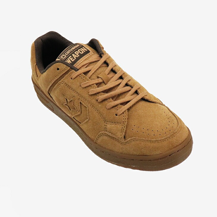 ・CONVERSE｜Weapon Suede OX/ コンバース/ウエポン スエード オックス/ ウィート # CONVERSE｜Weapon Suede OX/ コンバース/ウエポン スエード オックス