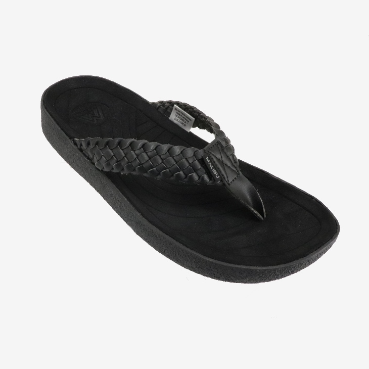 ・MALIBU SANDALS｜Surfrider Flip/ マリブ サンダルズ/サーフライダー フリップ/ブラックｘブラック # MALIBU SANDALS｜Surfrider Flip/ マリブ サンダルズ/サーフライダー