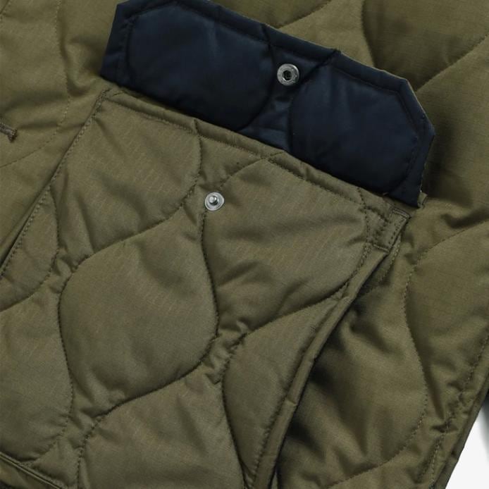 TAION｜W Military W-Zip Down Parka Onion Quilting/ タイオン