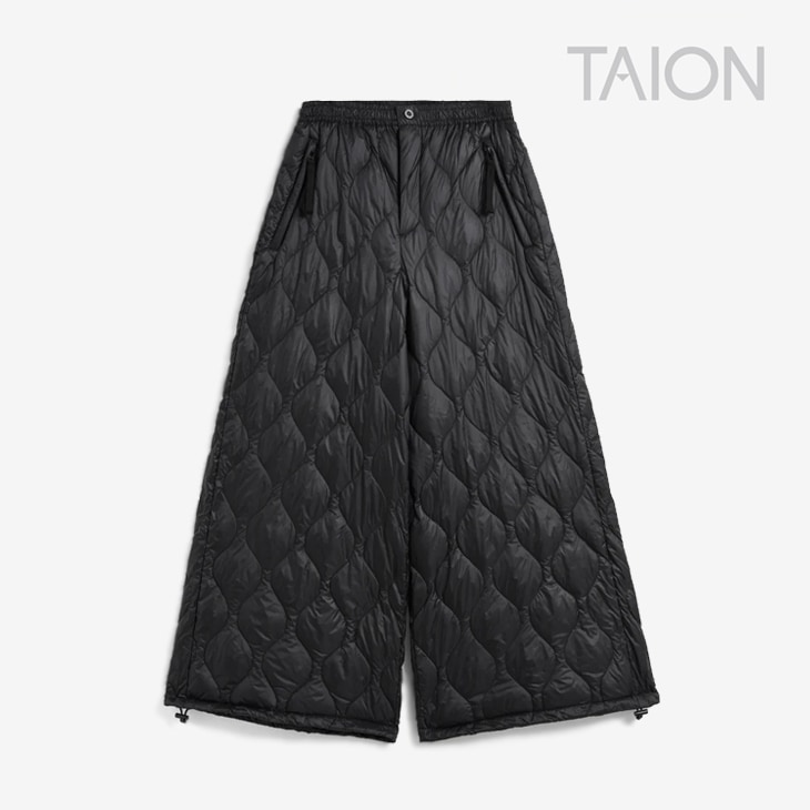 ・TAION｜W Military Split Down Skirt Soft Shell/ タイオン/ミリタリー スプリット ダウンスカート ソフト シェル/ダークオリーブ # TAION｜W Military Split Down Skirt Soft Shell/ タイオン/ミリタリー