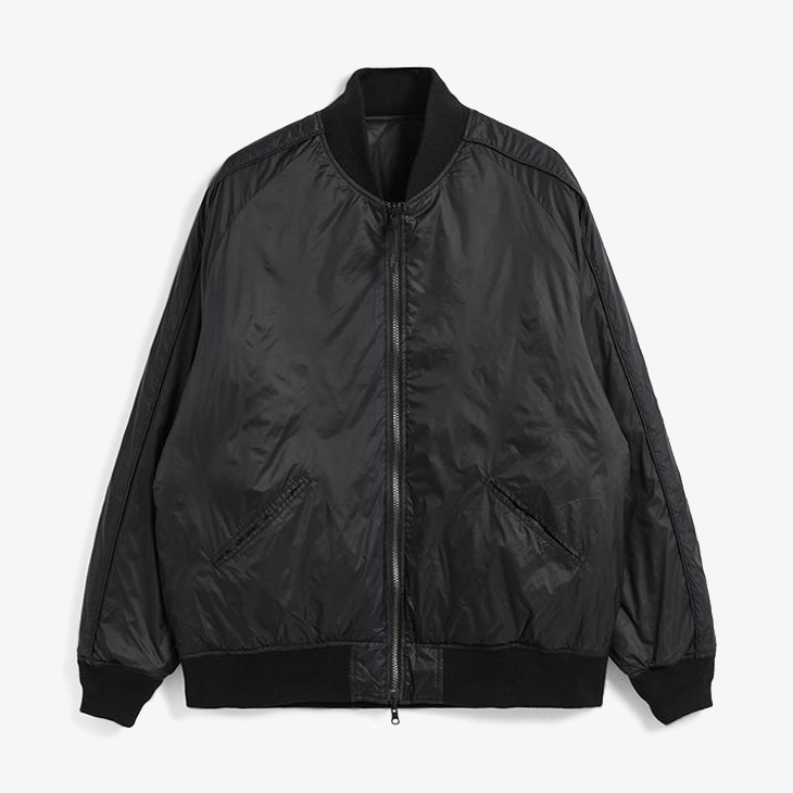 ・TAION｜Japan Spacial Reversible Skajan Down Jacket Velour/ タイオン/ジャパン スペシャル リバーシブル スカジャン ダウン ジャケット ベロア/ブラックｘブラック # TAION｜Japan Spacial Reversible Skajan Down Jacket Velour