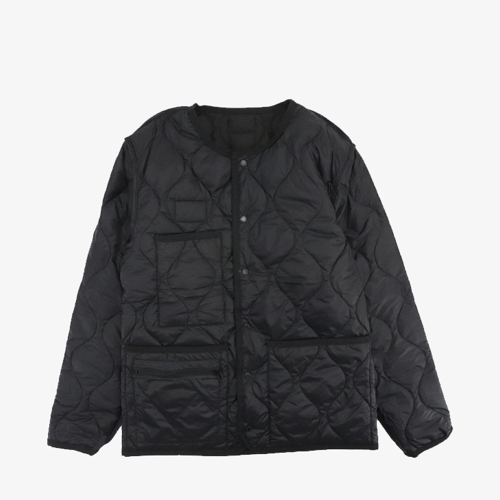 ・TAION｜ｘGripswany Millitary Reversible Down Jacket Ripstop/ タイオン/グリップスワニー リバーシブル ダウン ジャケット リップストップ/ダークオリーブｘブラック # TAION｜xGripswany Millitary Reversible Down Jacket Ripstop