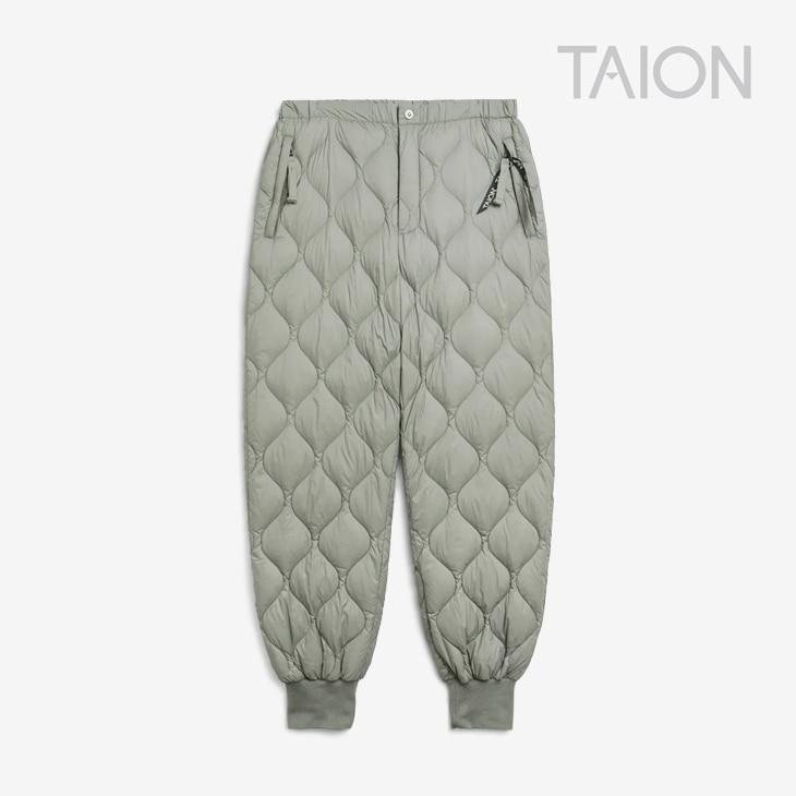 ・TAION｜Military Down Pants Soft Shell/ タイオン/ミリタリー ダウン パンツ ソフト シェル/ダークセージグリーン # TAION｜Military Down Pants Soft Shell/ タイオン/ミリタリー ダウン