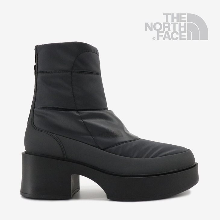 ・THE NORTH FACE｜W Kalmia Nuptse Boots Waterproof SE Vibram Chunky/ ノース フェイス/カルミア ヌプシ ブーツ ウォータープルーフ SE ビブラム チャンキー/アスファルトグレーｘブラック # THE NORTH FACE｜W Kalmia Nuptse Boots Waterproof SE Vibram Chunky