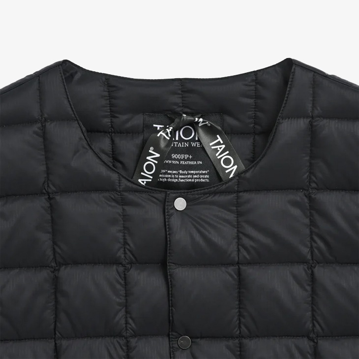 TAION｜900FP+ Mountain Active Crew Neck Inner Light Down Jacket