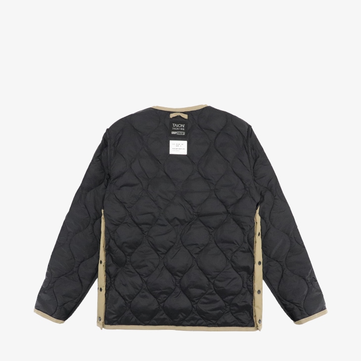 ・TAION｜ｘGripswany Millitary Reversible Down Jacket Ripstop/ タイオン/グリップスワニー リバーシブル ダウン ジャケット リップストップ/コヨーテ # TAION｜xGripswany Millitary Reversible Down Jacket Ripstop