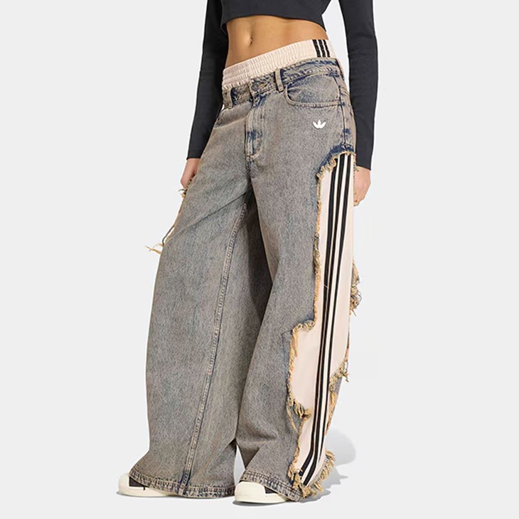 ADIDAS Originals｜W Adilenium 5.0 Deconstructed Denim Pants