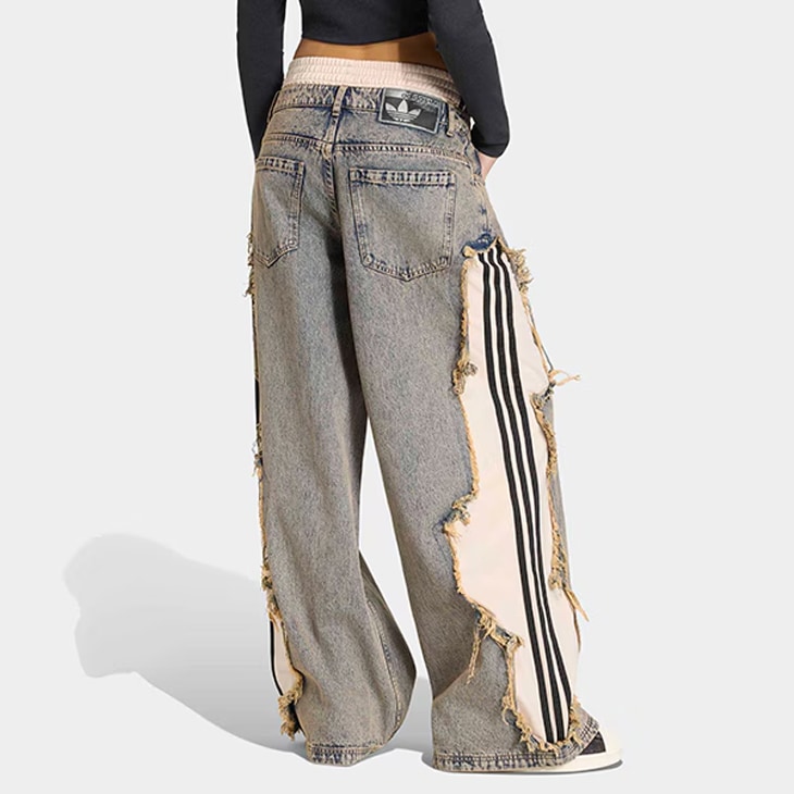 ADIDAS Originals｜W Adilenium 5.0 Deconstructed Denim Pants