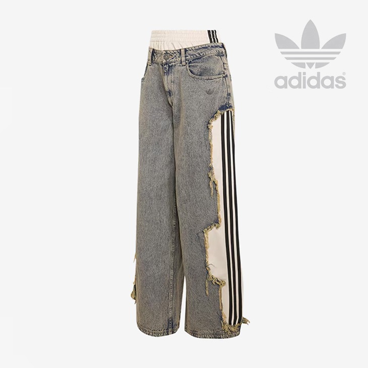ADIDAS Originals｜W Adilenium 5.0 Deconstructed Denim Pants