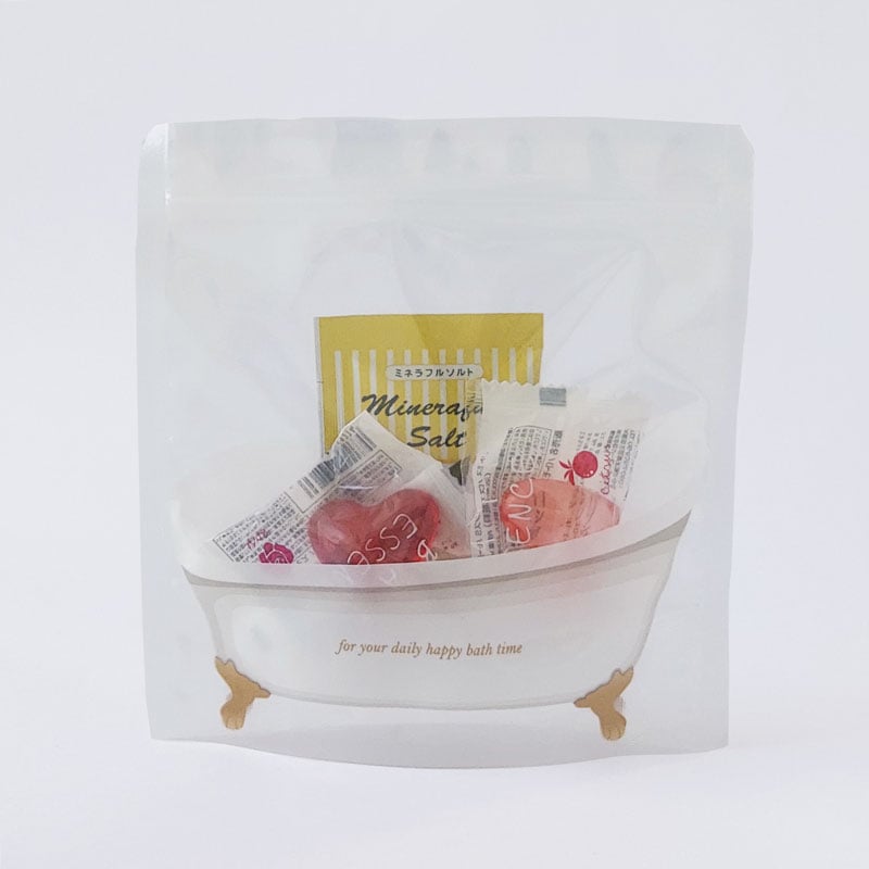 アロマ・デ・バスタイム　ジッパーバッグ