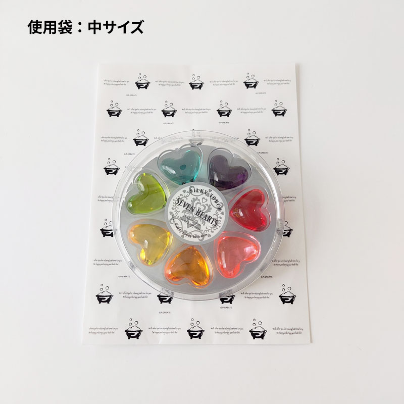 セルフラッピング用　紙袋 バスタブ柄