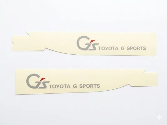 アクア G's用ステッカー 左右セット トヨタ純正部品 | トヨタ純正部品