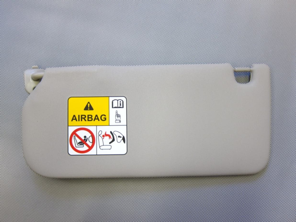 ☆ワゴンR MH55S サンバイザーアッシ レフト（グレー）84802