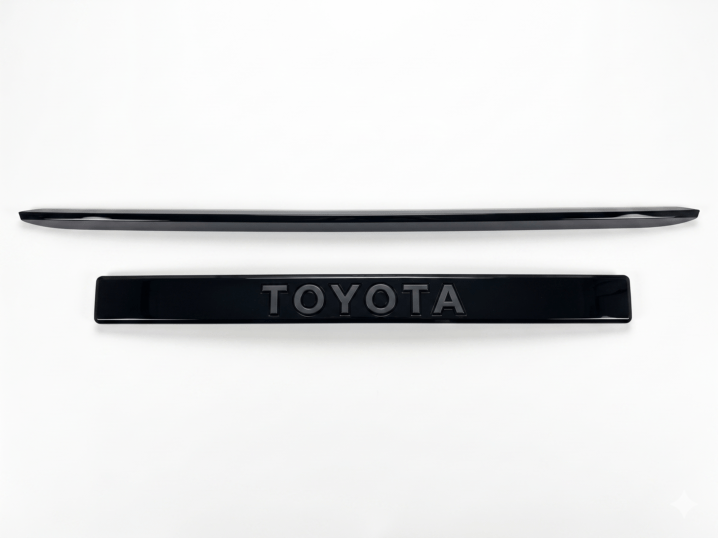 フードモール＋バックドアガーニッシュ 75770-60071--76812-60400 ランドクルーザー トヨタ純正部品 | トヨタ純正部品 ...