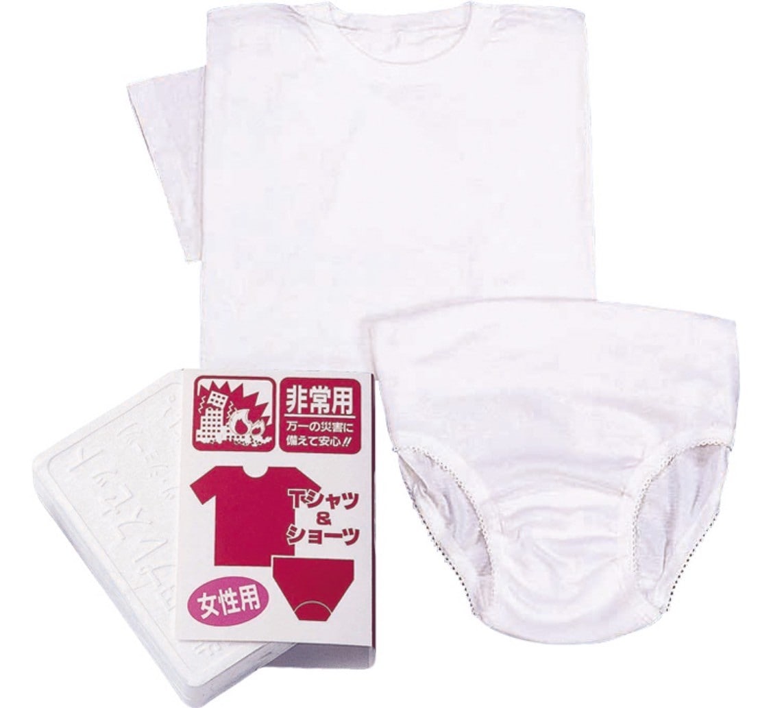 非常用下着圧縮セット（女性用）