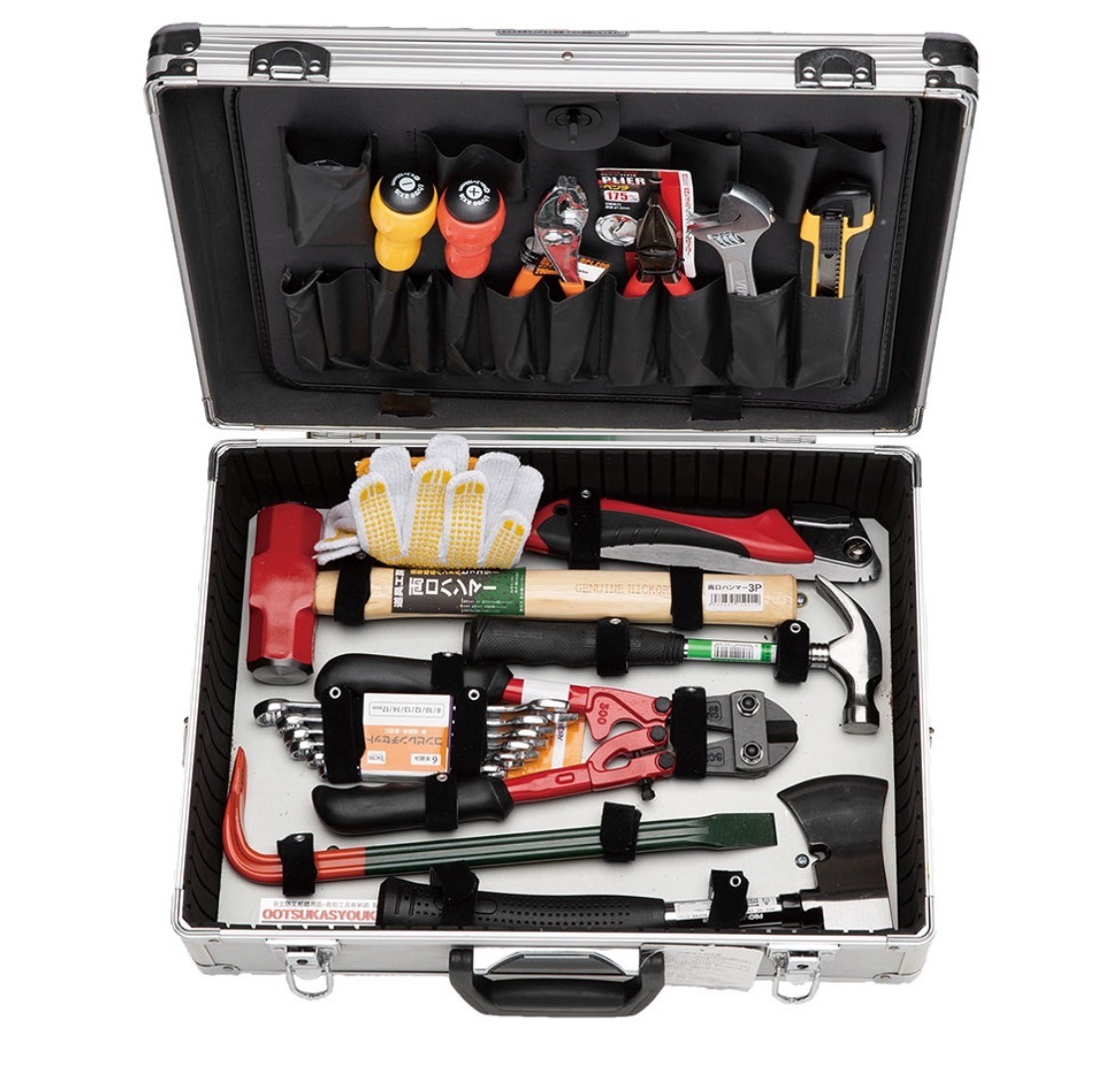 アルミ救助工具セット