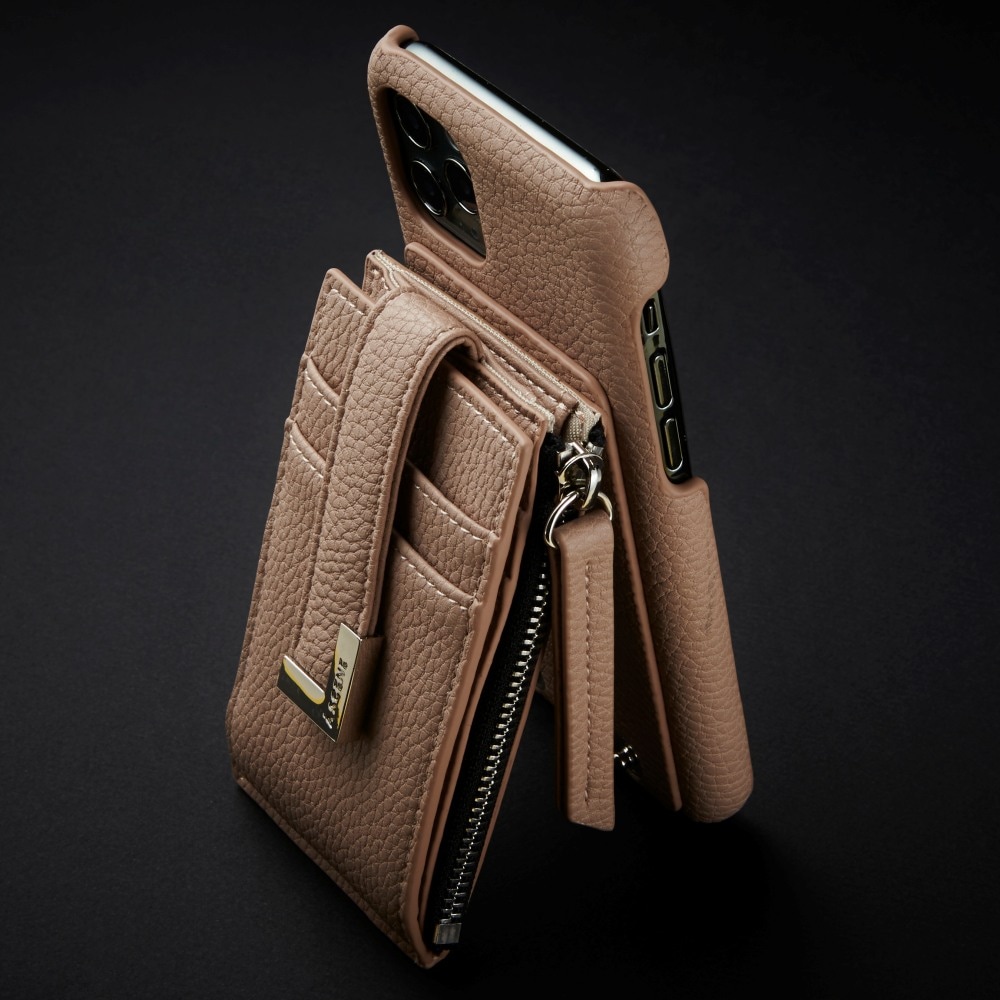 【ゴルファーに一押し】A SCENE カード＆小銭収納iPhoneケース