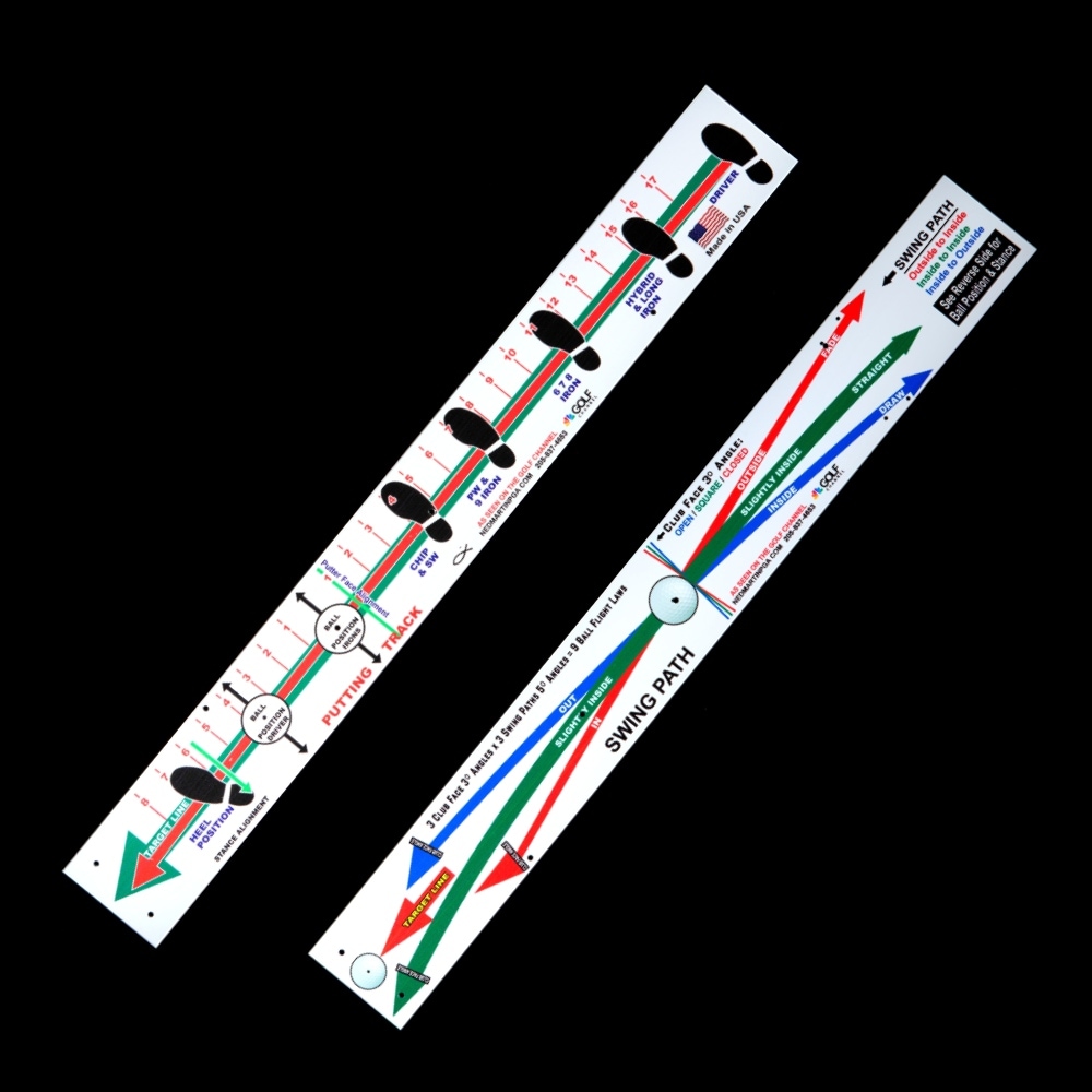 ボールポジション フェースアングル クラブ軌道をチェック Perfect Swing Path Board パーフェクトスイングパスボード