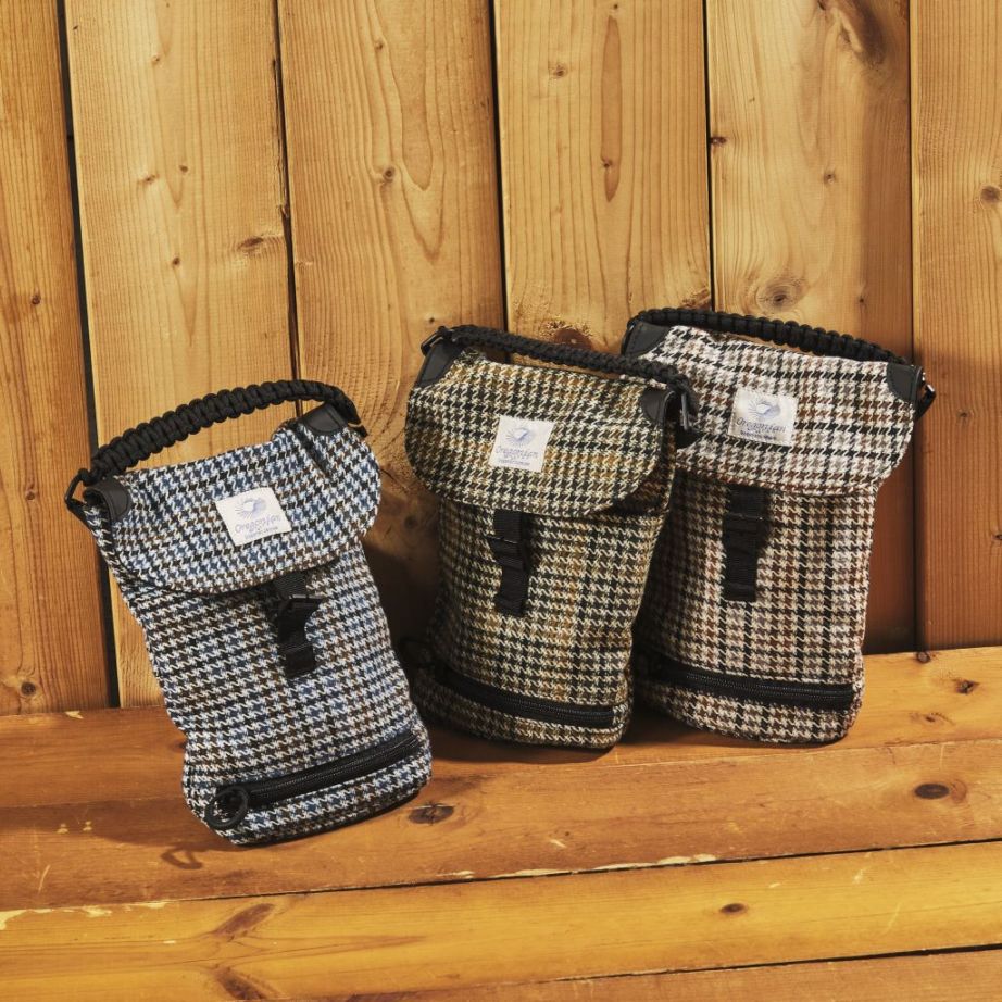 【ウール素材の千鳥格子柄で新登場】 Oregonian Golfer カートバッグ