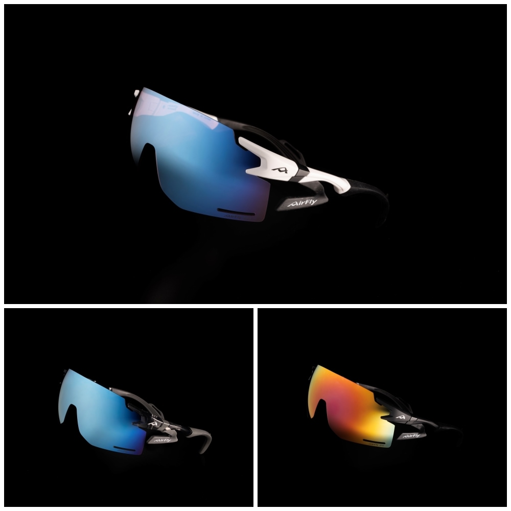 エアフライ（AirFly） ノーズパッドレススポーツサングラス【長時間着用でもかけてないような心地よさ】