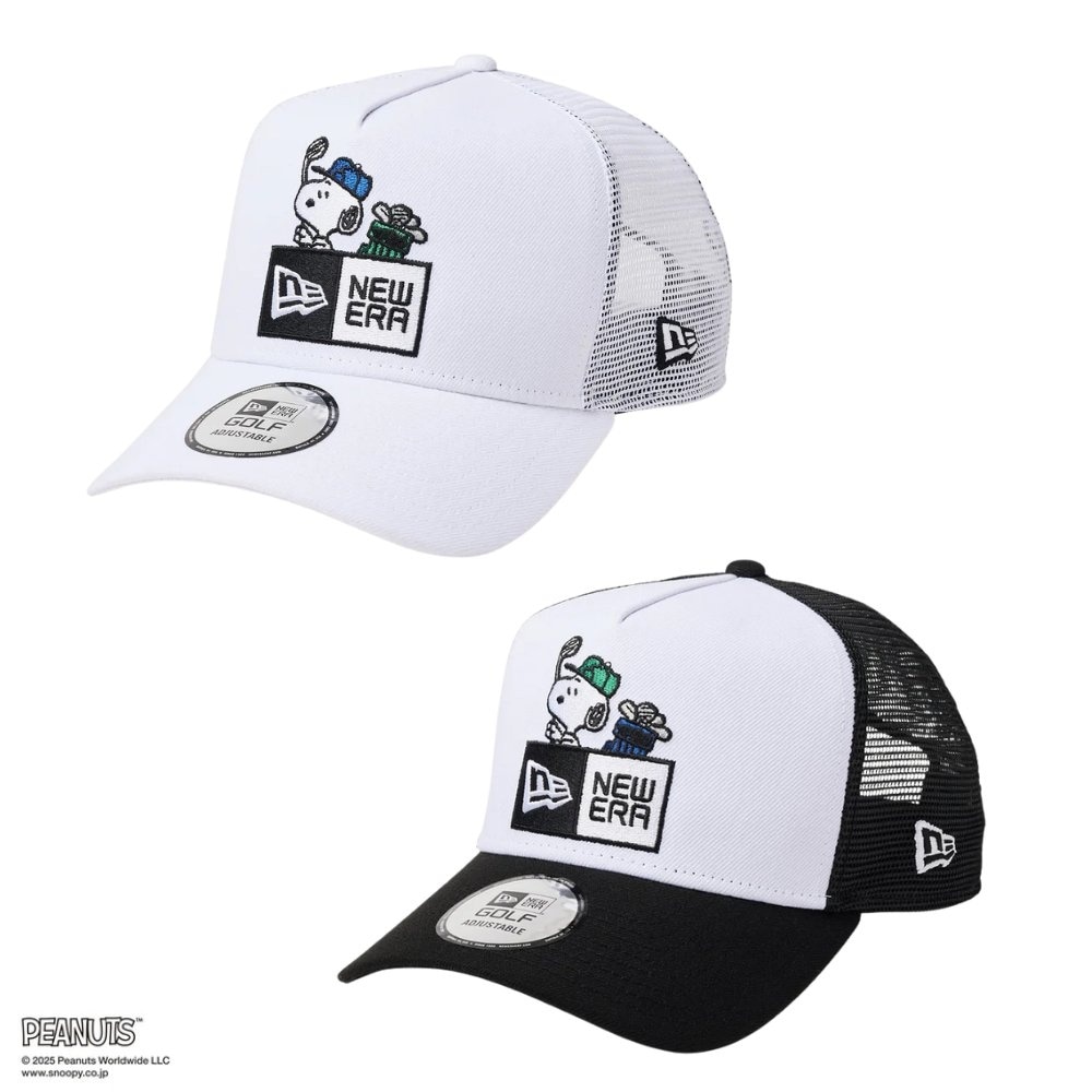New Era WAAC ゴルフ用ハット　ホワイト