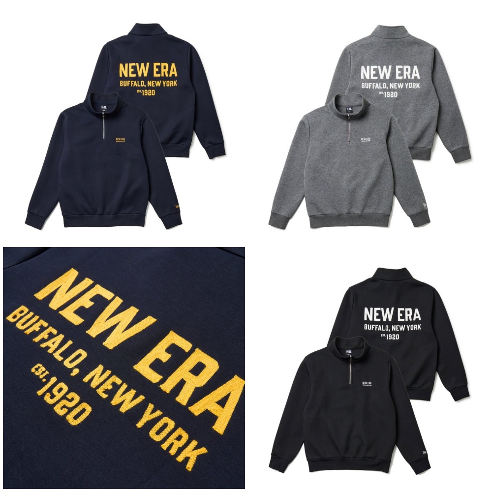 【NEW ERA GOLF】テックスウェット ハーフジップ プルオーバー