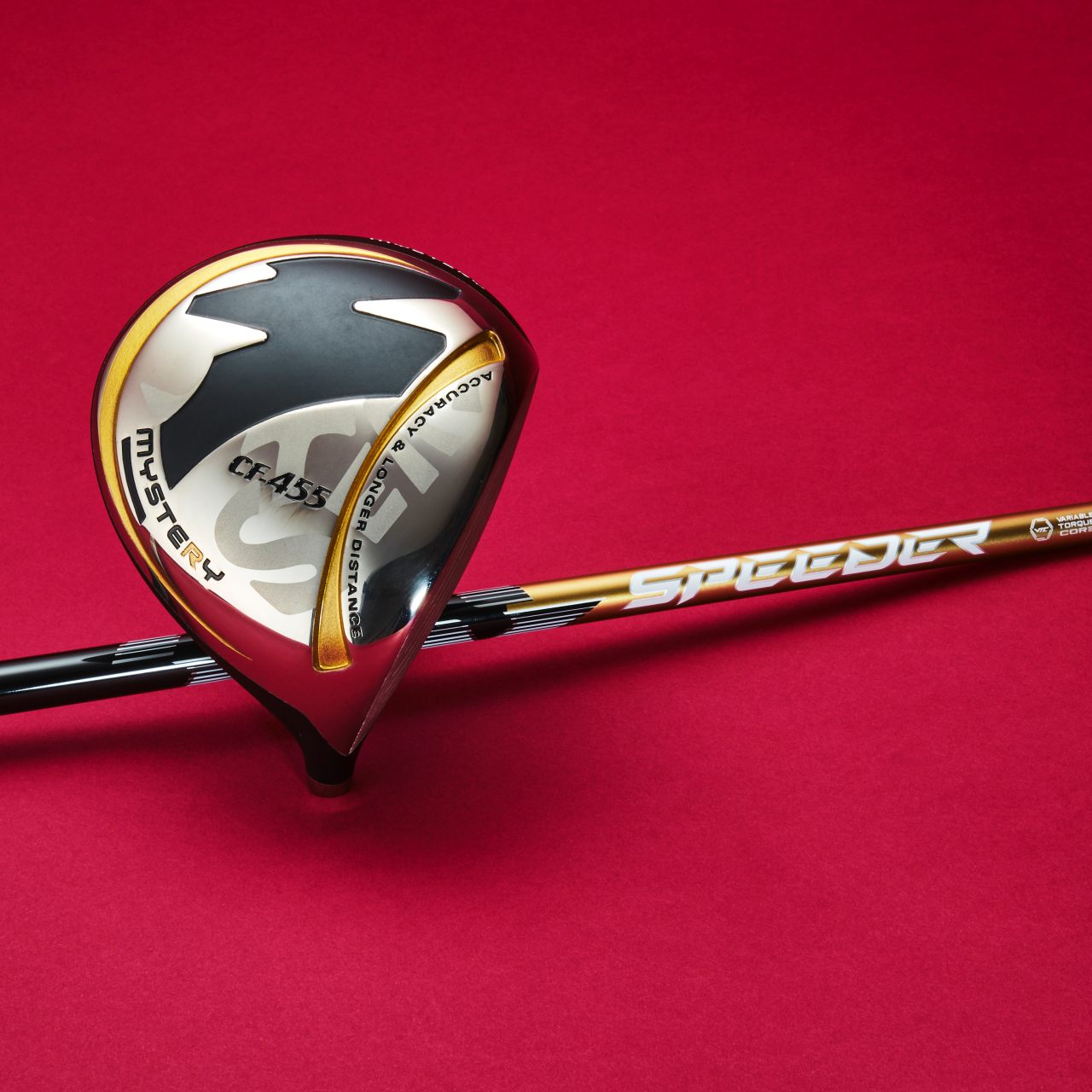 ミステリーCF455ゴールド×フジクラ スピーダーNXゴールド カスタムドライバー（Abi GOLF Ver.）【ゴルフが “楽” になるドライバー】